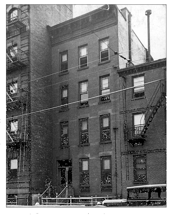 163 York St. in 1938